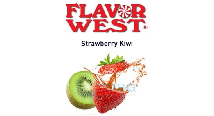 Изображение Ароматизатор Flavor West Strawberry Kiwi Ароматизатор Flavor West Strawberry Kiwi